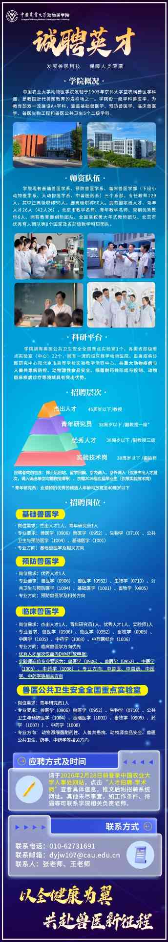 全健康·共守护 | 中国农业大学动物医学
