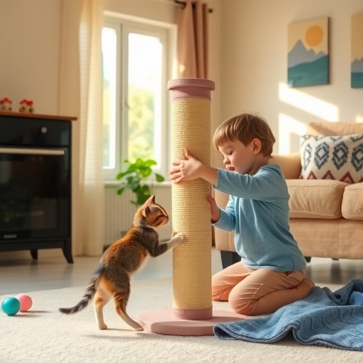 小孩养猫的好处（培养责任心，增进情感交流