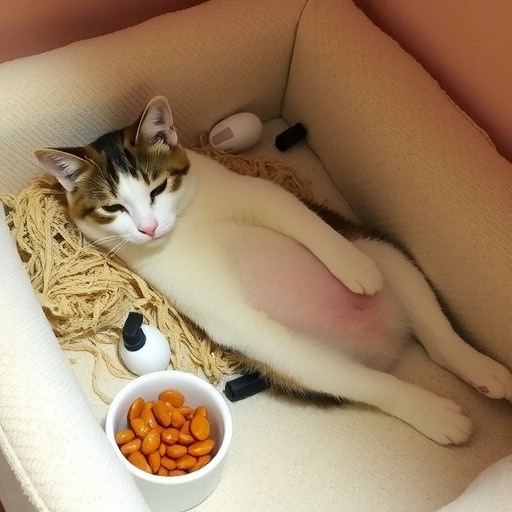 怀孕猫的征兆与家居迎接(了解猫咪怀孕的迹象,为它们的到来做好准备)(图5) 怀孕猫的征兆与家居迎接(了解猫咪怀孕的迹象,为它们的到来做好准备)(图5)