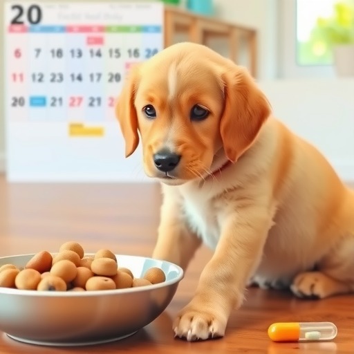 金毛20天吃什么驱虫药？（了解金毛幼犬驱