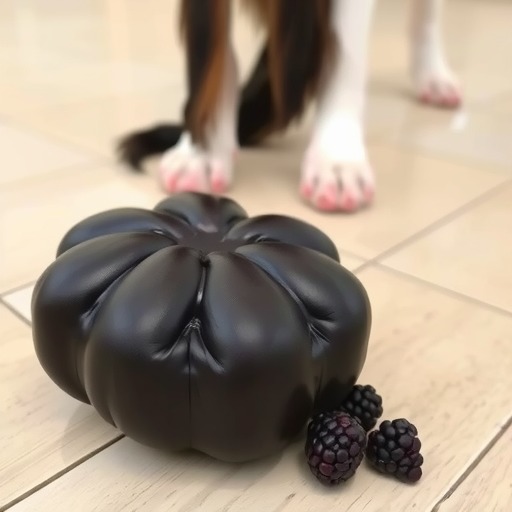 揭秘狗狗便便为什么是黑色的（黑色的狗狗便