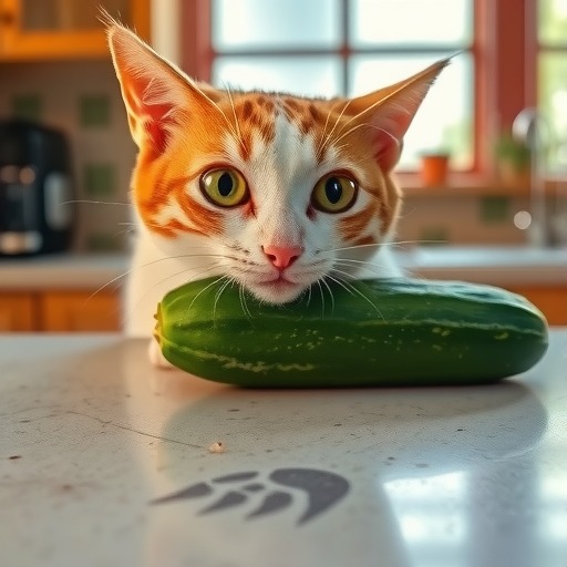 小猫为什么害怕黄瓜？